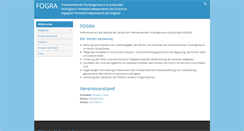 Desktop Screenshot of fogra.ch